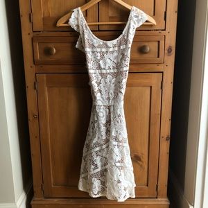 For Love & Lemons White Dress